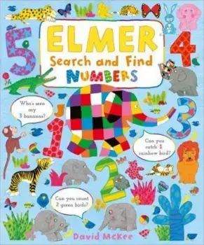 Elmer Search and Find Numbers, Board book/David McKee
