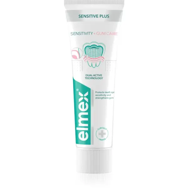 Elmex Sensitive Plus Sensitivity & Gum Care pastă de dinți pentru dinti sensibili 75 ml