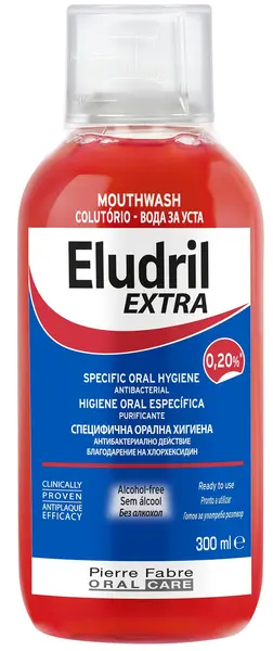 Eludril Extra Apă de gură, 300 ml
