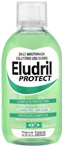 Eludril Protect Apă de gură zilnică, 500 ml