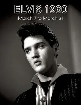 Elvis March7 to31, 1960, Paperback/Paul Belard