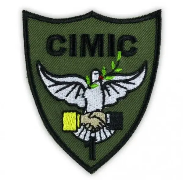 Emblema Brodata Batalion 1 CIMIC - Instructie - Default Title