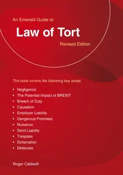 Emerald Guide To Law Of Tort. Revised Edition 2020, Paperback/Roger Caldwell