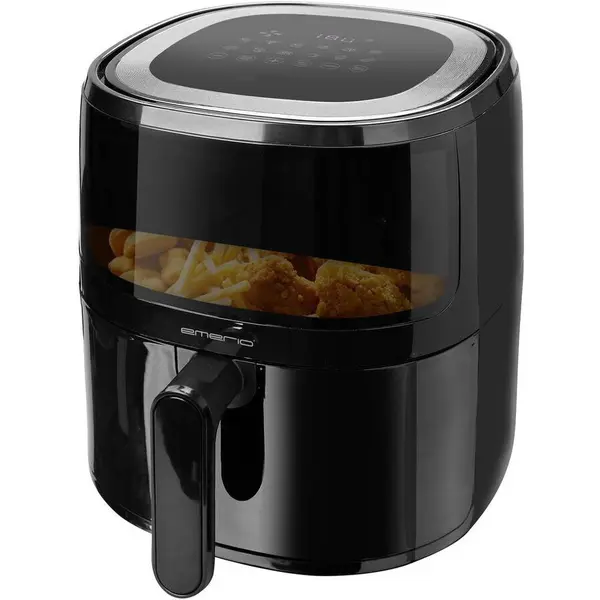 Emerio Friteuza cu aer cald Smart Fryer Emerio, 1500 W, 5L, Negru