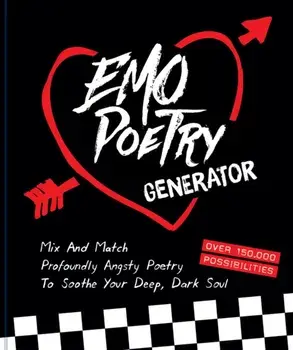 Emo Poetry Generator, Hardback/***