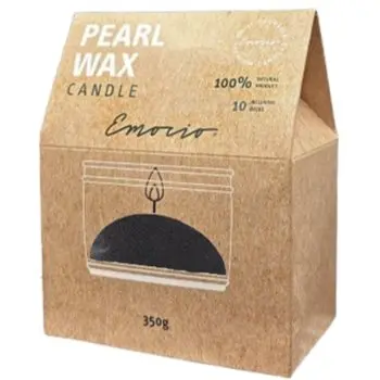 Emocio Pearl Wax Black lumanare