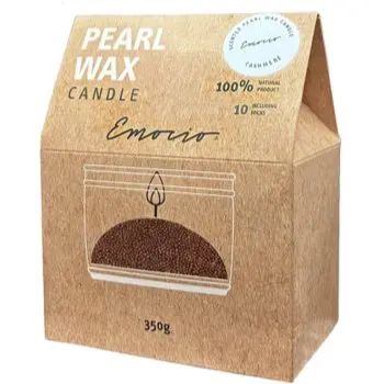 Emocio Pearl wax Cashmere Red lumânare parfumată
