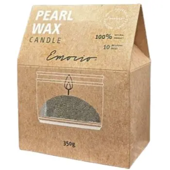 Emocio Pearl Wax Green lumanare
