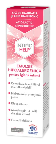 Emulsie hipoalergenica pentru igiena intima, 400 ml, Intimohelp