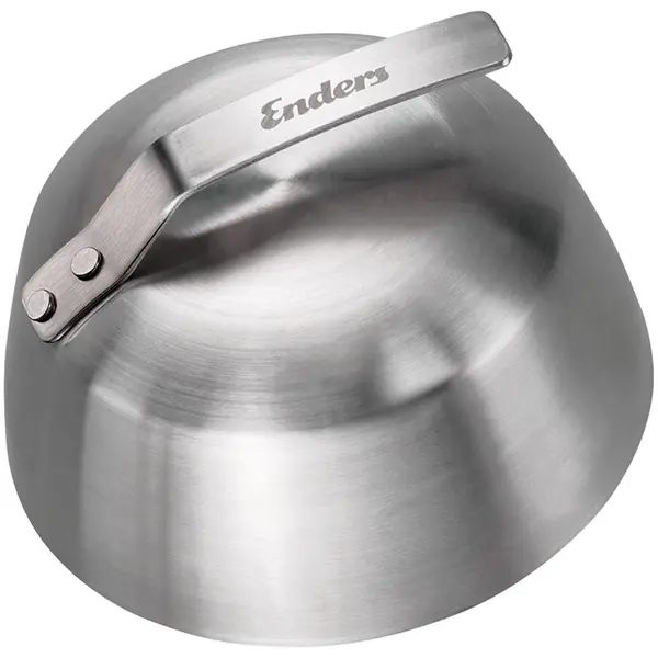 Enders Capac din otel tip dom, 16x16x10 cm, Enders 8783, Argintiu