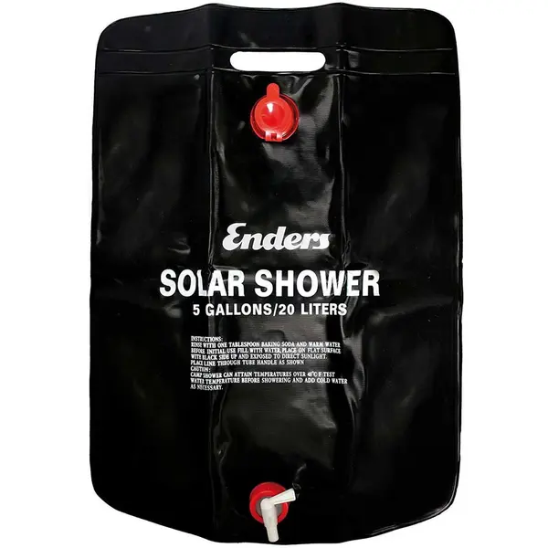 Enders Dus solar portabil 20 litri pentru camping Enders 7497