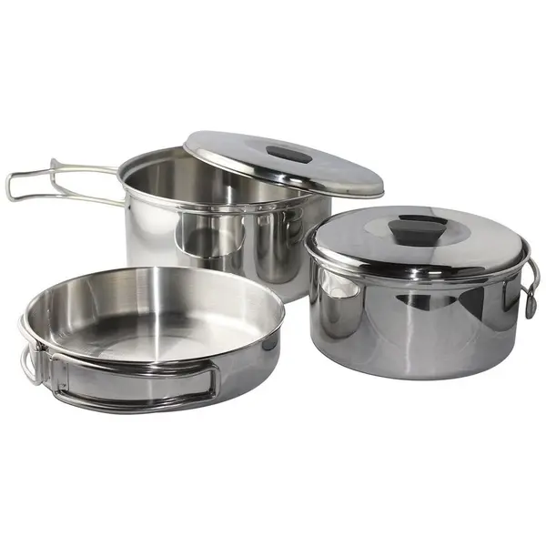 Enders Set vase camping otel inoxidabil Enders Culina, 6 piese 6832