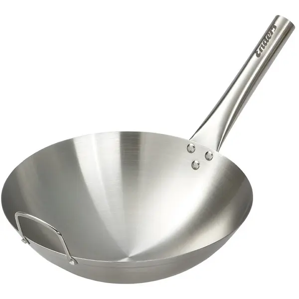 Enders Tigaie Wok din otel inoxidabil Enders 8825, Argintiu