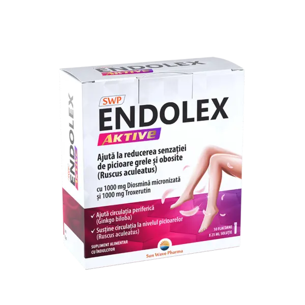 Endolex Aktive, Sun Wave Pharma | 10 flacoane
