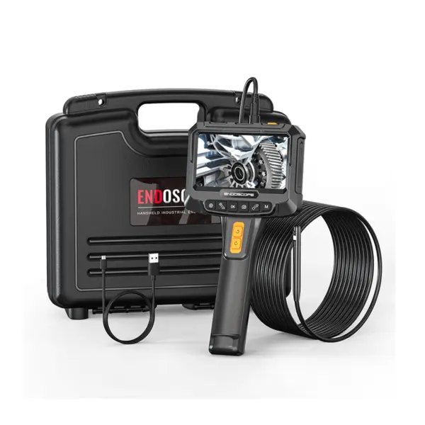 Endoscop industrial G10 Pro, camera rotativa 360 , ecran 5 IPS, 1080P, cablu 5m