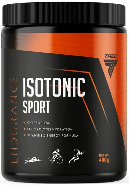 Endurance Isotonic Sport, portocală, 400 g, Trec Nutrition