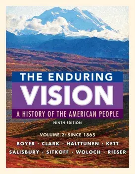 Enduring Vision, Volume II: Since 1865, Paperback/Karen Halttunen