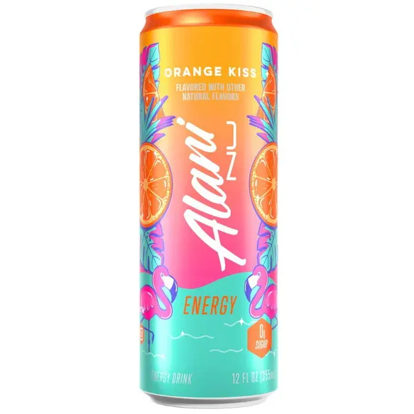 Energizant cu Aroma de Orange Kiss fara Zahar Adaugat 355ml