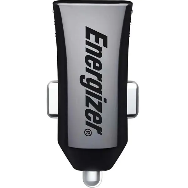 Energizer Incarcator auto Energizer D12, 12 W, 2x USB, amperaj 2.4A, Negru