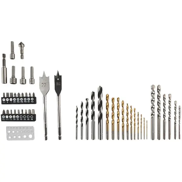 Energizer Set Burghie si Freze Energizer 3BIK00, burghie HSS 4241 acoperite cu titan, 30 piese