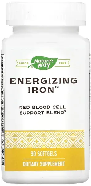 Energizing Iron, 90 capsule, Nature’s Way