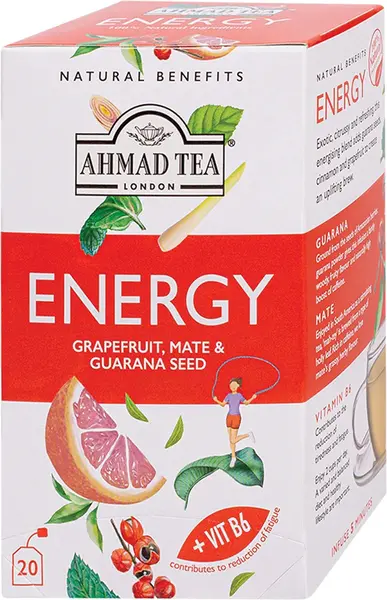 Energy Ceai din plante, 20 pachete , Ahmad Tea