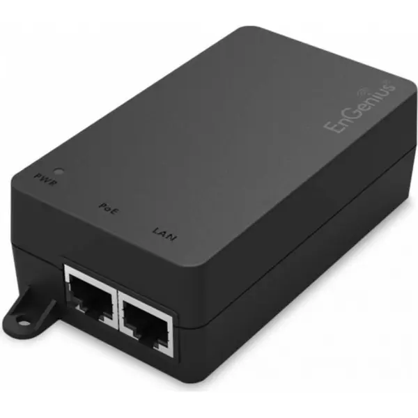 ENGENIUS PoE adapter 1 port GbE 110~240VAC-in 802.af/at, 54V/0.6A-out, Engenius EPA5006GAT