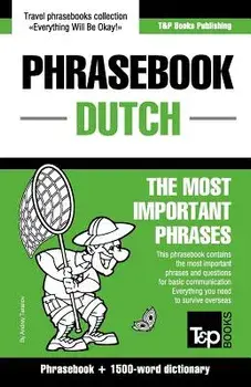 English-Dutch Phrasebook and 1500-Word Dictionary, Paperback/Andrey Taranov
