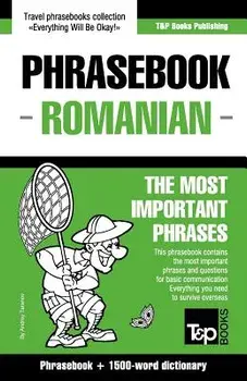 English-Romanian Phrasebook and 1500-Word Dictionary, Paperback/Andrey Taranov