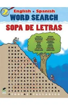 English-Spanish Word Search Sopa de Letras #2 - Tony J. Tallarico