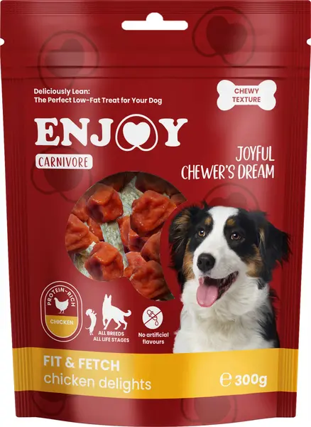 ENJOY Recompense pentru câini CARNIVORE, Lollipop cu pui