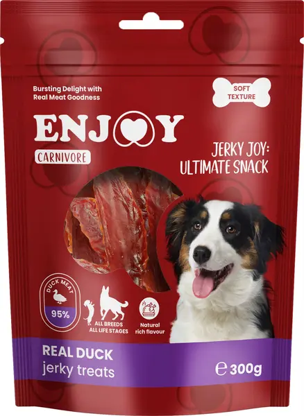 ENJOY Recompense pentru câini CARNIVORE, Piept de raţă