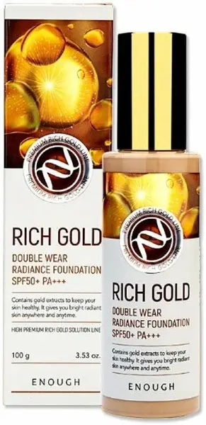 Enough Premium fond de ten Rich Gold Double Wear, SPF50+, N13, 100 g