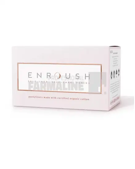 Enroush Absorbante zilnice din bumbac organic 24 bucati
