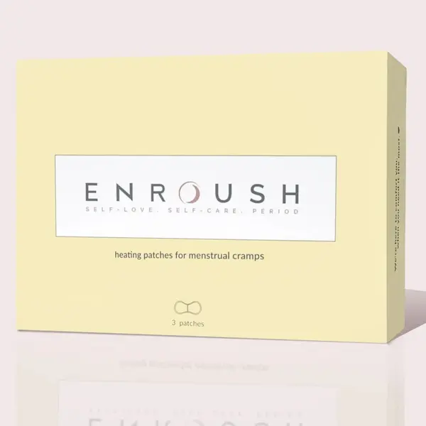 Enroush Plasturi Termici Menstruali, 3 bucati