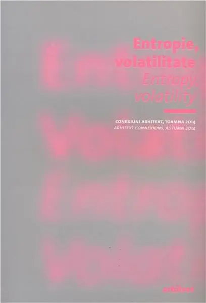 Entropie, Volatilitate. Entropy, Volatility |