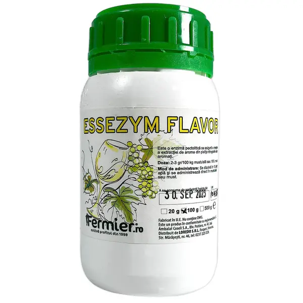 Enzime Essezym Flavor 100 gr (pentru struguri albi aromati, enzime extractie aroma) - Default Title