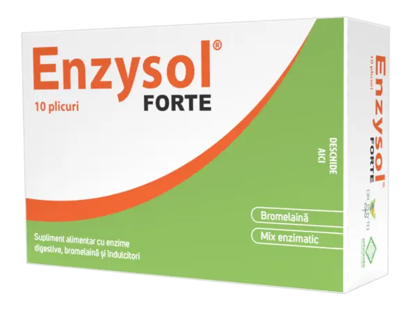 Enzysol Forte, 10 plicuri, Dr. Phyto