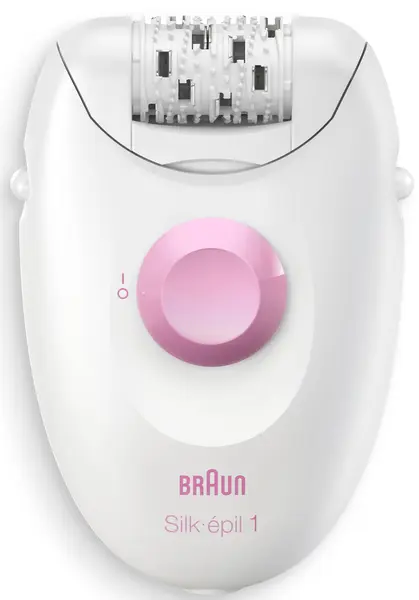 Epilator Braun - SE 1-000, 1 viteză, alb