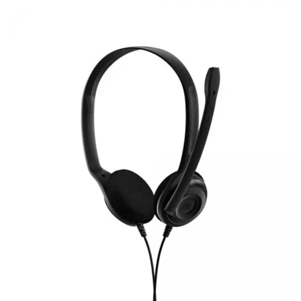 EPOS Casti Epos PC 5 Chat, supraauriculare, cu fir, mufa de 3,5 mm, Negru