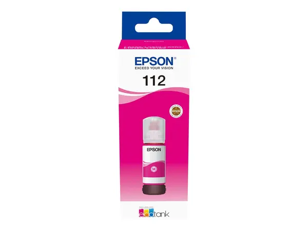 Epson 112 Magenta - Cerneala Pigment Originala 70 ml, EcoTank L8160 L8180