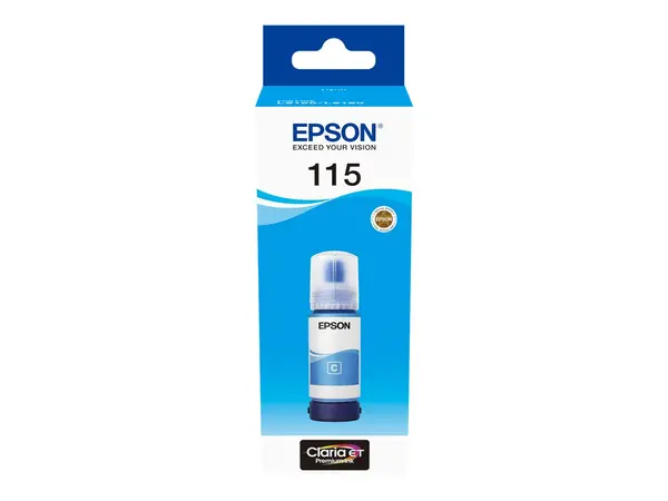 Epson 115 EcoTank Cyan, Cerneala Originala 70 ml