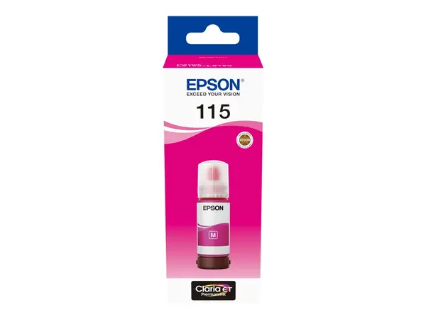 Epson 115 Magenta - Ink Refill C13T07D34A, 70 ml, EcoTank L8160 L8180