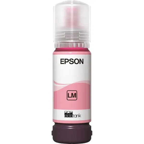 Epson Cartus cerneala Epson EcoTank 108, 70ml, acoperire 2100 pagini, Light Magenta