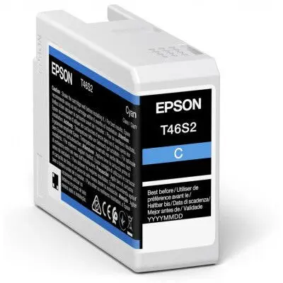 Epson Cartus cerneala Epson SureColor SC-P700, C13T46S200, Cyan, 25 ml, Pigment