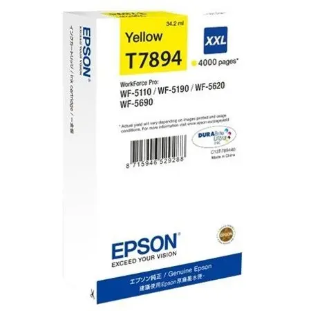 Epson Cartus cerneala Epson T7894 , yellow