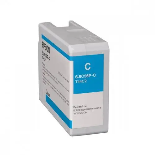 Epson Cartus Cerneala Original Epson SJIC36P-C, CYAN, pentru Epson CW-C6500/C6000