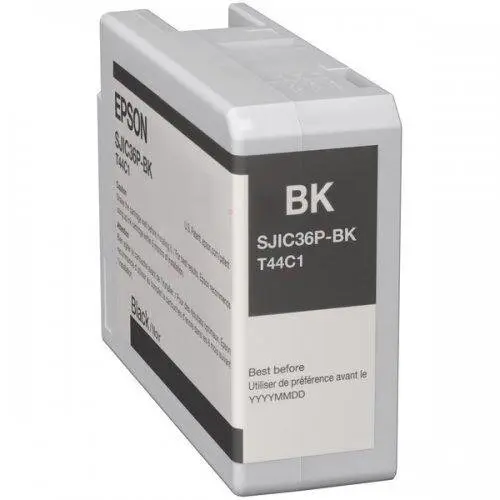 Epson Cartus Cerneala Original Epson SJIC36P-K, Negru, pentru Epson CW-C6500/C6000