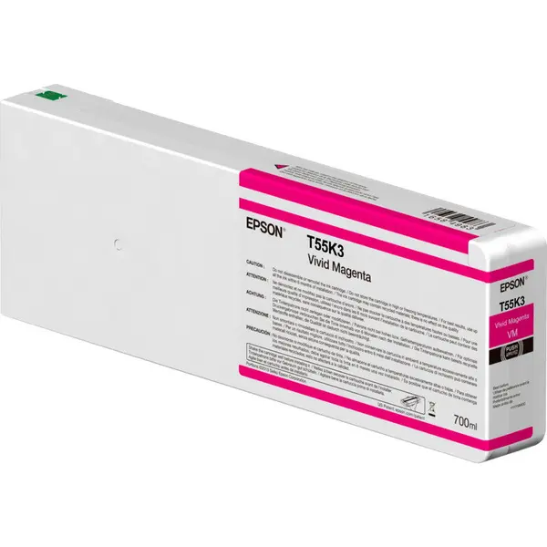 Epson Cartus Cerneala Original Epson T55K3, Vivid Magenta, 700 ML, pentru Epson SC-P7/9000