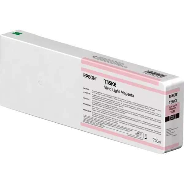 Epson Cartus Cerneala Original Epson T55K6, Vivid Light Magenta, 700 ML, pentru Epson SC-P7/9000